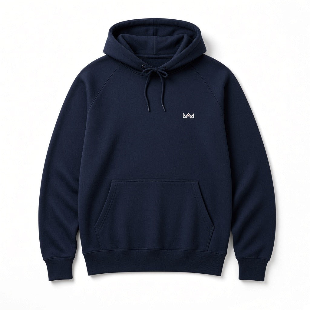 Rey Signature Crown Hoodie - Navy