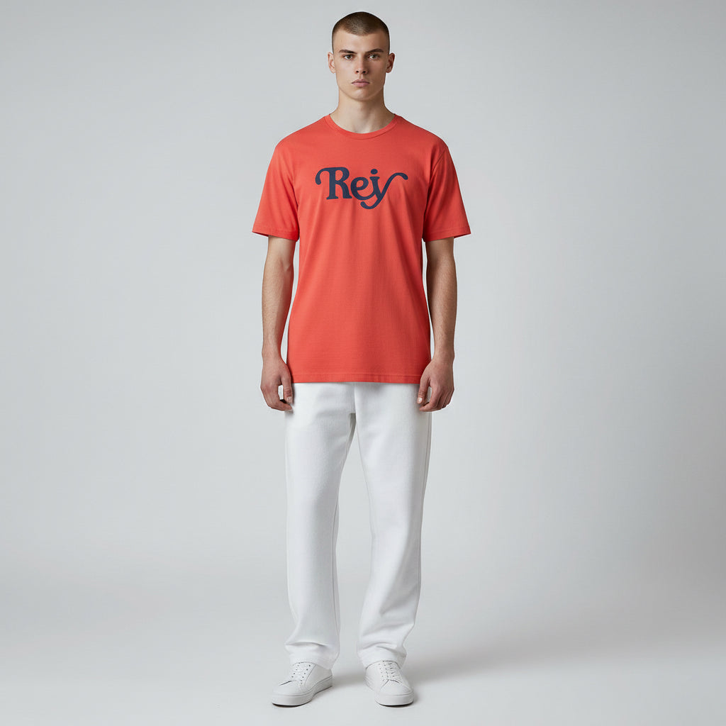 Rey Serif Tee - Red