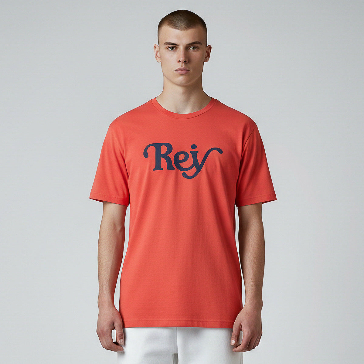 Rey Serif Tee - Red